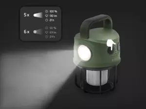 Kempingová lampa Delphin Multix