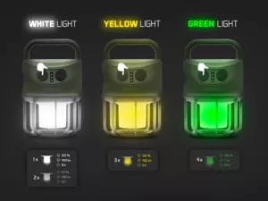 Kempingová lampa Delphin Multix