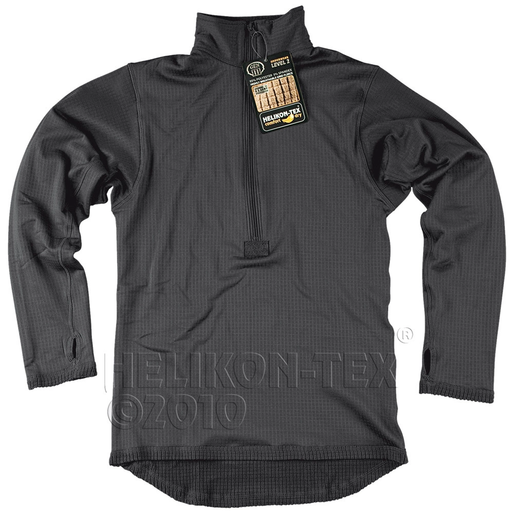 HELIKON-TEX Komplet funkční spodky a triko LEVEL 2 ČERNÝ