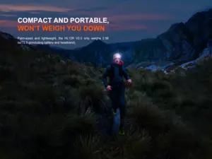 Fenix Nabíjecí čelovka HL12R V2.0 Černá