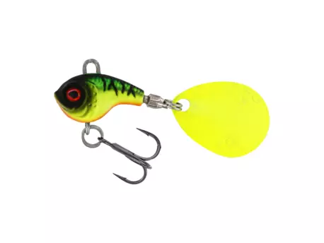 Westin DropBite Tungsten Spin Tail Jig Firetiger VÝPRODEJ