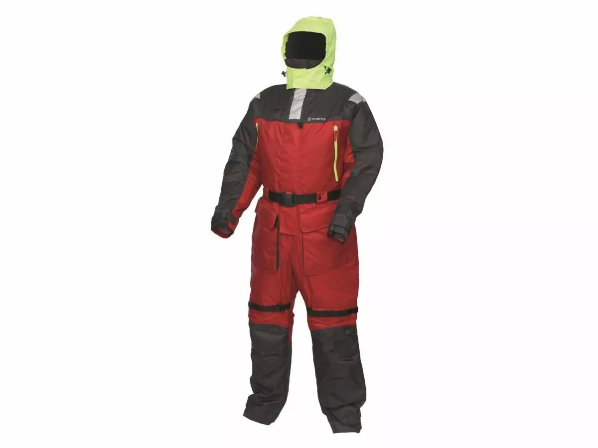 KINETIC Plovoucí oblek GUARDIAN FLOTATION SUIT RED/STORMY AKCE