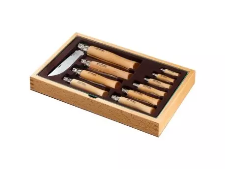 OPINEL kolekce Inox v dárkovém balení, 10 ks