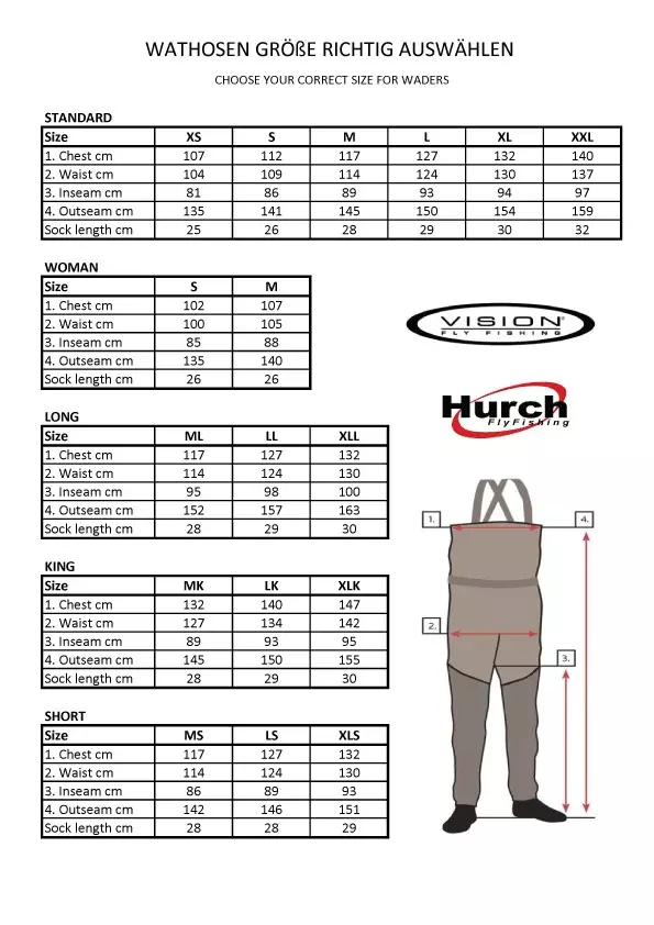 Vision brodící kalhoty KOSKI STKFT