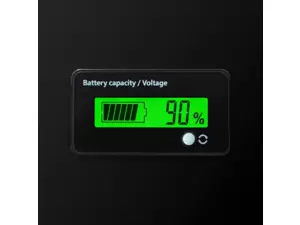 Baterie LiFePO4 12,8V 100Ah GETI GBLE-12-100D Displej