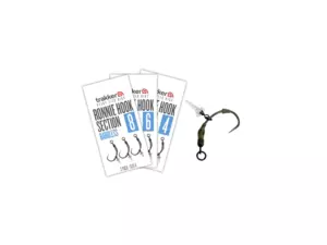 Trakker Products Trakker Koncová část návazce Ronnie Hook Section (Barbless) 3ks