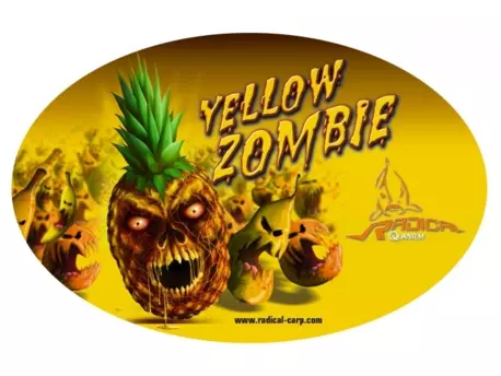 QUANTUM RADICAL Samolepka "Yellow Zombie"