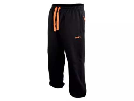 FOX Tepláky Black Orange Lightweight Joggers