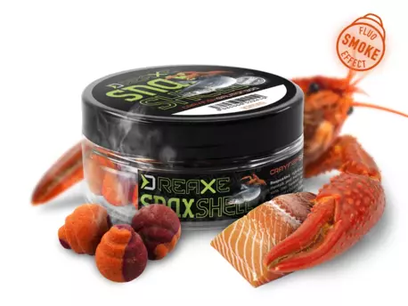 DELPHIN Nástraha D SNAX SHELL 30g  - Losos-Rak /wafters/rozpustné