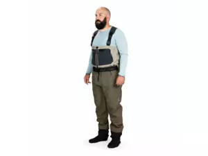 Boundary Zip Stockingfoot Wader Stone/Otter L 42-44