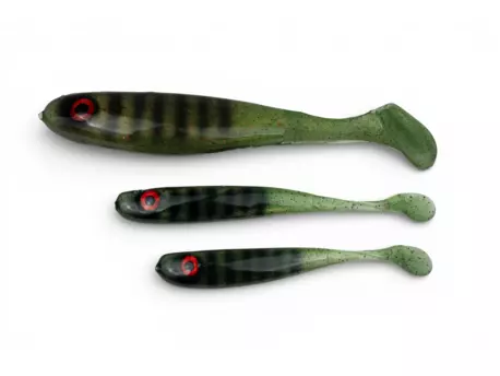 YACCUZA HAND MADE nástrahy - KILLER AIRBRUSH Dark green Stripes 15cm 38g 1ks