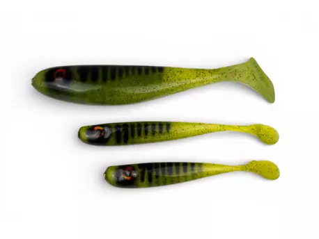 YACCUZA HAND MADE nástrahy - KILLER AIRBRUSH Green Tiger 10cm 8g 3ks