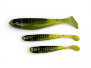 YACCUZA HAND MADE nástrahy - KILLER AIRBRUSH Green Tiger 10cm 8g 3ks