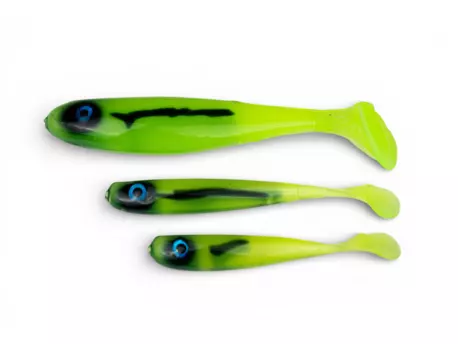 YACCUZA HAND MADE nástrahy - KILLER AIRBRUSH Neon Ghost 10cm 8g 3ks