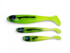 YACCUZA HAND MADE nástrahy - KILLER AIRBRUSH Neon Ghost 10cm 8g 3ks