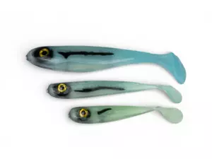 YACCUZA HAND MADE nástrahy - KILLER AIRBRUSH Blue/Silver Ghost 10cm 8g 3ks