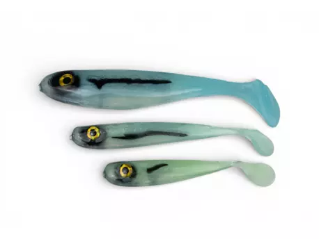 YACCUZA HAND MADE nástrahy - KILLER AIRBRUSH Blue/Silver Ghost 12,5cm 11g 2ks