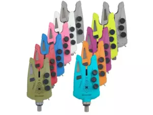 Hlásiče FLACARP - Hlásič X8 s RGB diodou a vysílačem signálu FIALOVÝ