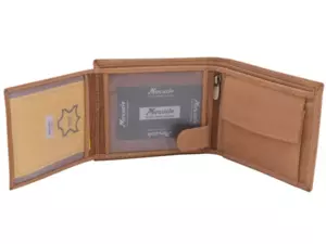 Mercucio Pánská peněženka natural vzor 58 Sumec plný
