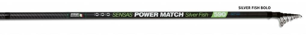 SENSAS Matchový prut Power Match Silver Fish