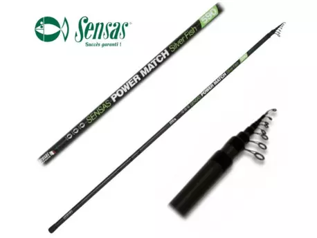 SENSAS Matchový prut Power Match Silver Fish