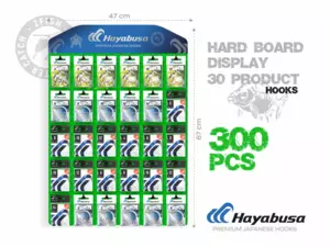 Hayabusa Akční Set Háčků + Prodejní Tablo Zdarma!