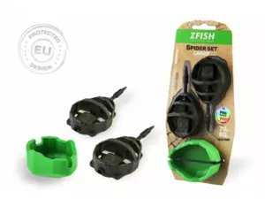 ZFISH Sada Method Feeder Spider Large Set 90,100g + Formička