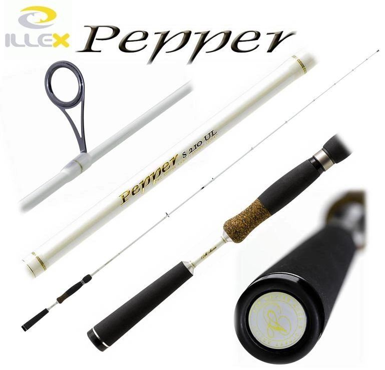 ILLEX Přívlačový prut Ashura Pepper S-210 UL