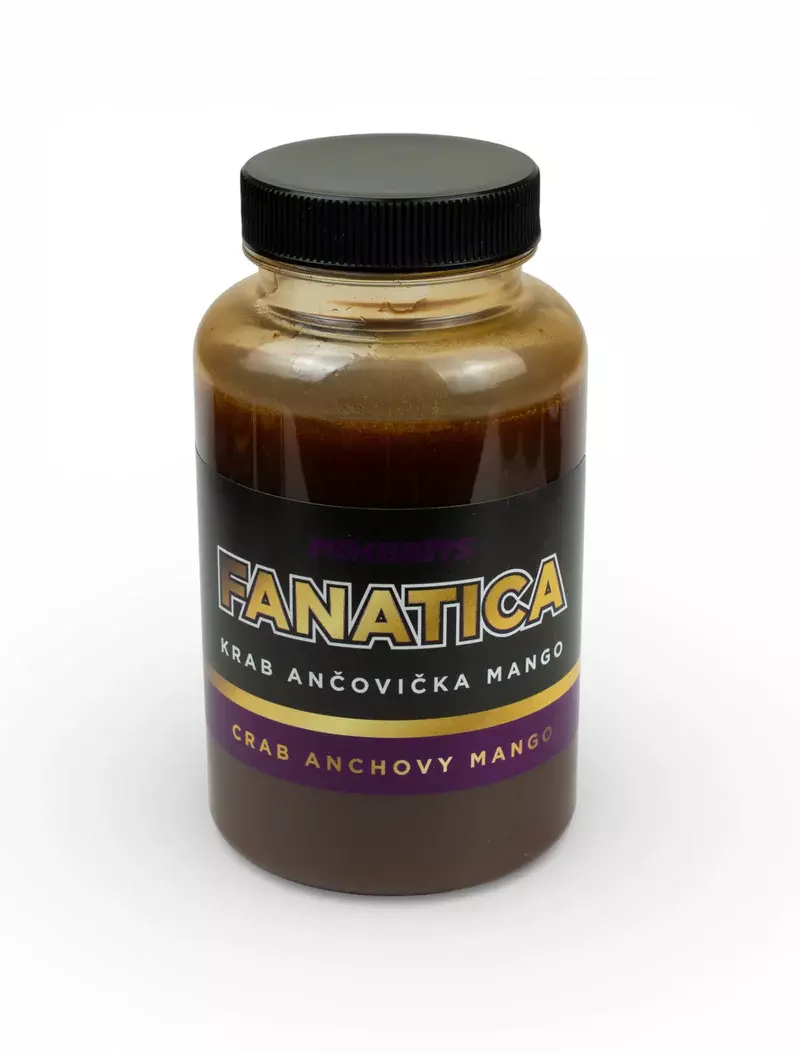 MIKBAITS Fanatica booster 250ml - Krab Ančovička Mango