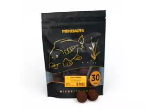 MIKBAITS Chilli Chips boilie 300g - Chilli Jahoda 30mm