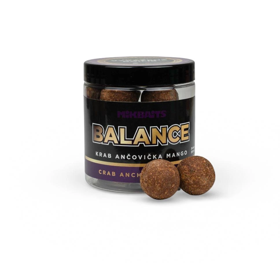 MIKBAITS Fanatica balance 250ml - Krab Ančovička Mango 20mm
