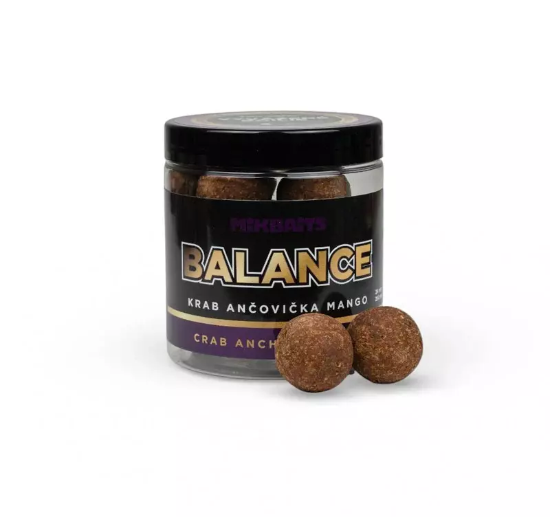 MIKBAITS Fanatica balance 250ml - Krab Ančovička Mango 20mm