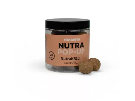 MIKBAITS NUTRA pop-up 250ml - NutraKRILL 20mm