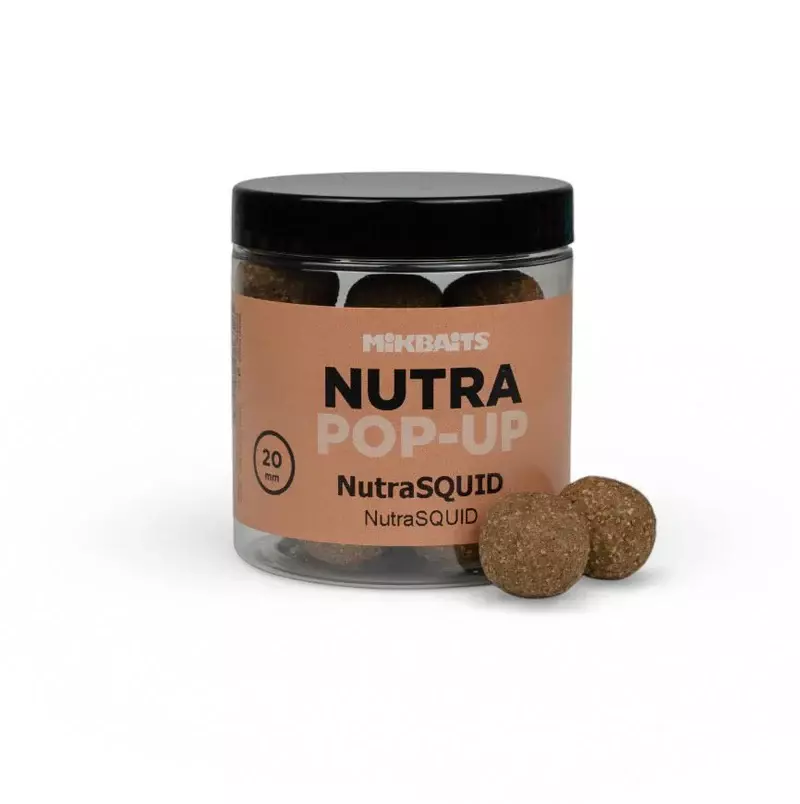 MIKBAITS NUTRA pop-up 250ml - NutraSQUID 20mm