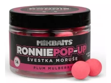 MIKBAITS Ronnie pop-up 150ml - Švestka Moruše 14mm