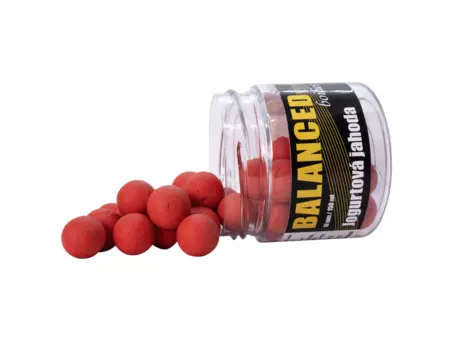 Carp Inferno Balanced Boilie 150 ml Jogurtová Jahoda