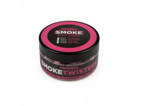 MIKBAITS SMOKE Twisters 100ml - BARREL Chilli Jahoda 12mm