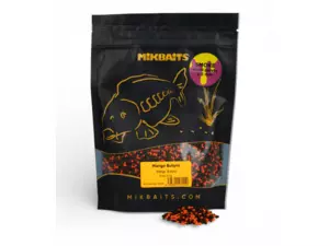 MIKBAITS SMOKE micro pelety 350g - Mango Butyric 2-3mm