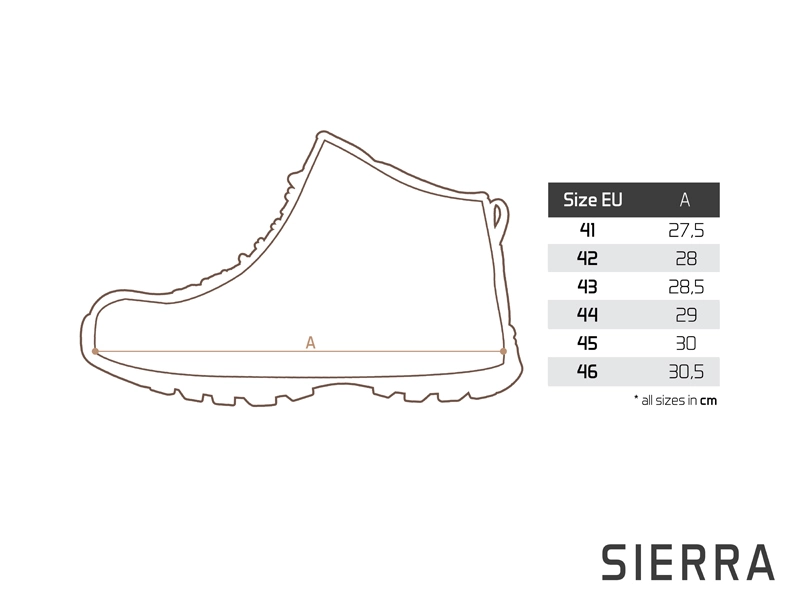 DELPHIN Kožené nepromokavé boty Ixtera SIERRA