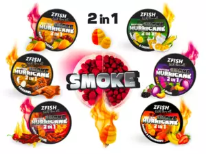 ZFISH Smoke Hurricane Wafters 2in1