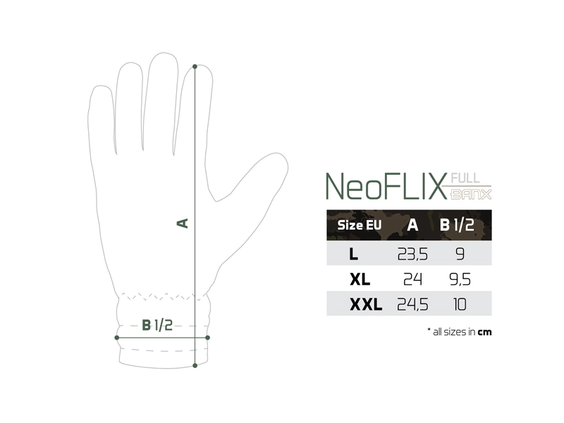 Neoprenové rukavice s výstelkou Delphin NeoFLIX Banx