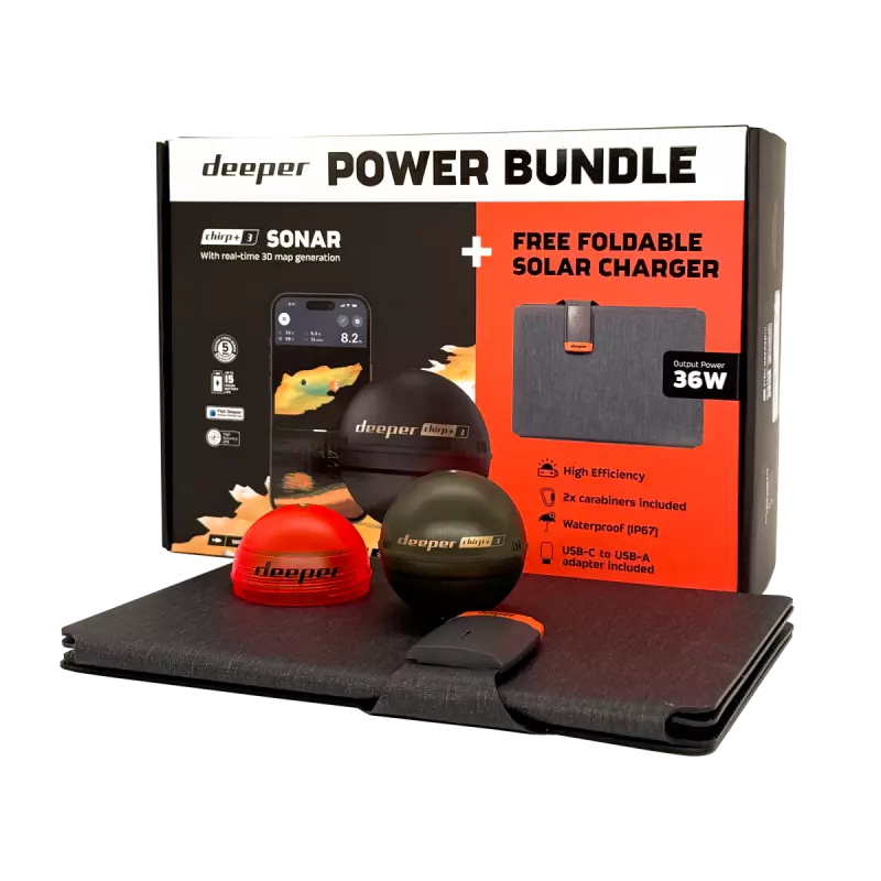 DEEPER Chirp+ 3 Power Bundle