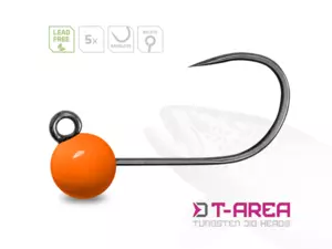 Wolframový jig Delphin T-AREA BL/5ks