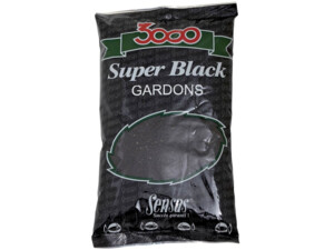 SENSAS Krmení 3000 Super Black (Plotice-černý) 1kg