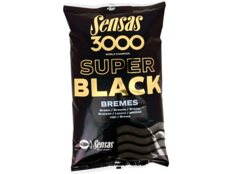 SENSAS Krmení 3000 Super Black (Cejn-černý) 1kg