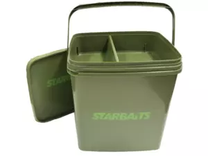 Kbelík hranatý Starbaits (11l+víko+vanička)