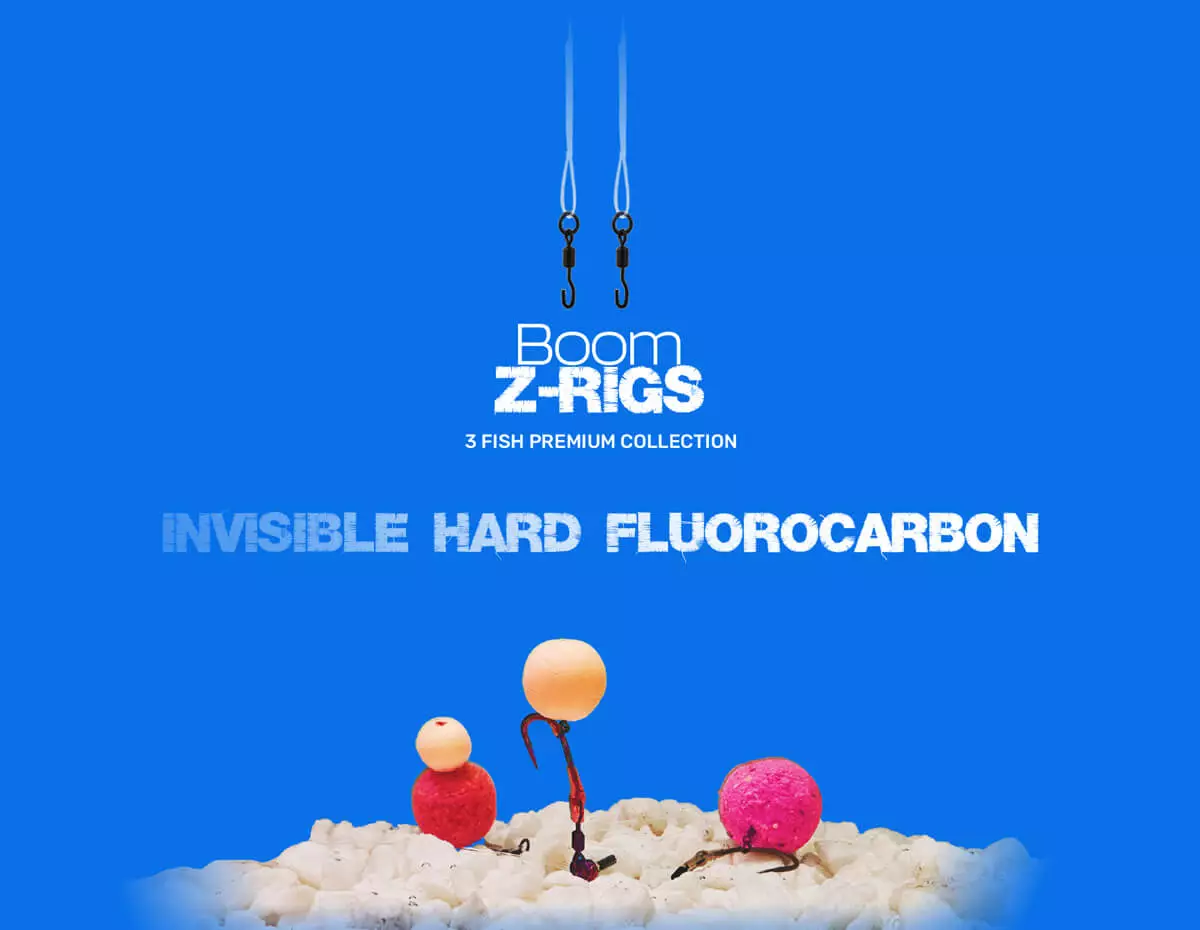 ZFISH Zatavený Návazec Ronnie Rig Boom 18cm/30lbs