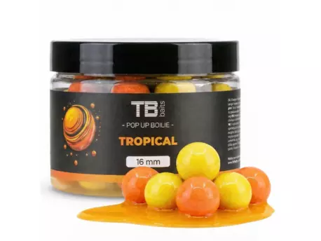 TB Baits Plovoucí Boilie Pop-Up Tropical + NHDC 50 g