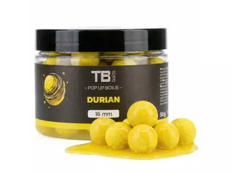 TB Baits Plovoucí Boilie Pop-Up Durian + NHDC 50 g