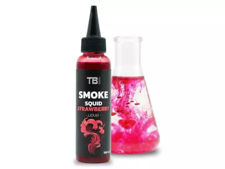 TB Baits Smoke Liquid Squid Strawberry 100 ml